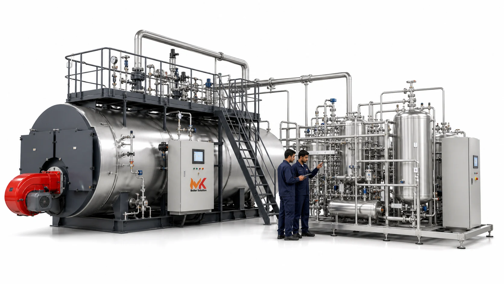 Utility steam for pharmaceutical plants