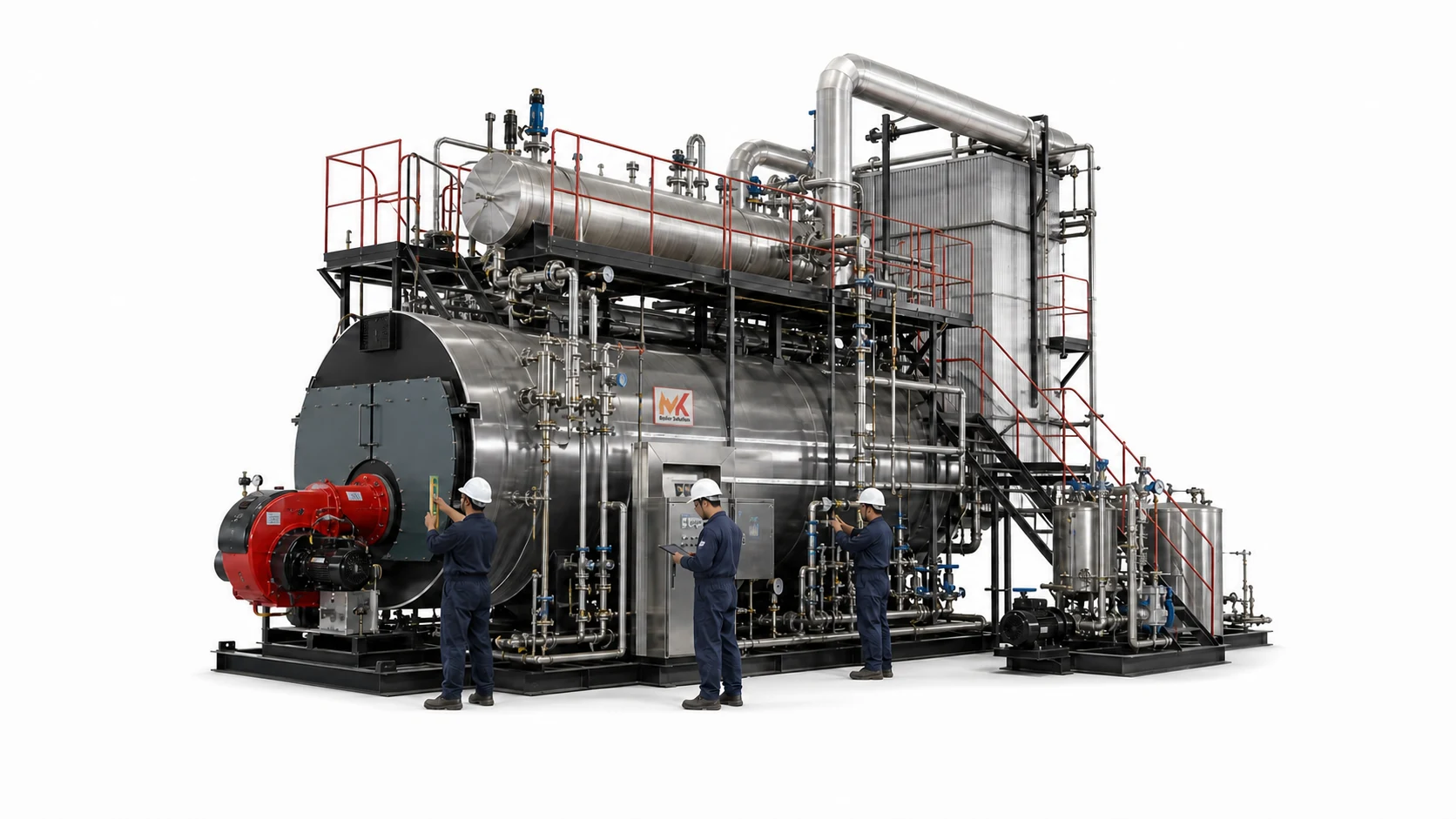 Boiler installation and commissioning