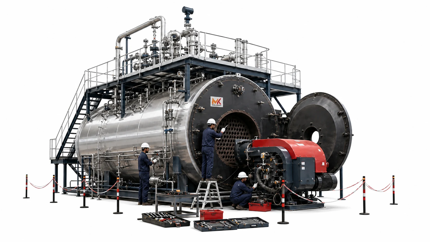 Industrial boiler repair and planned maintenance