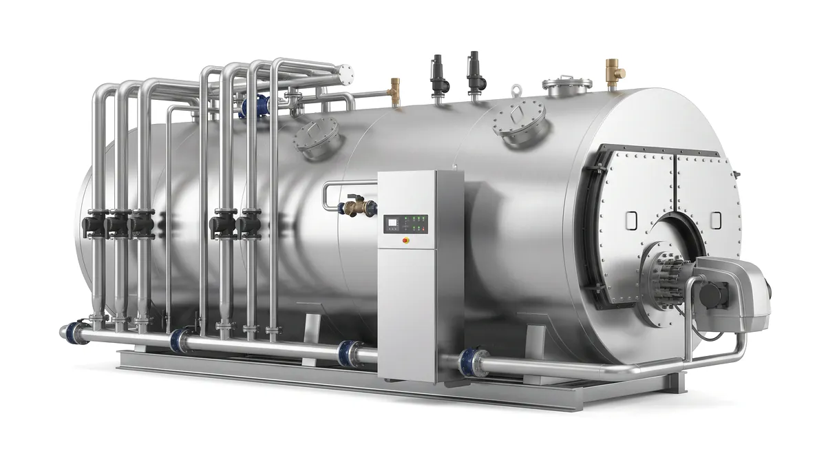 3-Pass Wetback Fire Tube Industrial Steam Boiler
